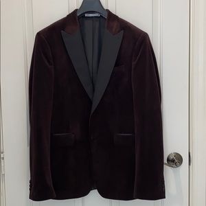 Zara Velvet Tuxedo JKT